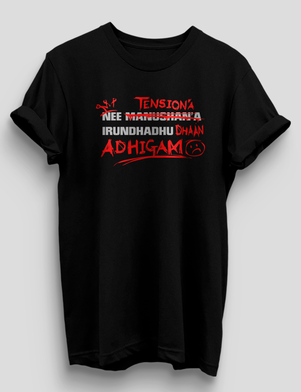 TENSIONA NEE IRUNDHADHU DHAAN ADHIGAM tees for CEO